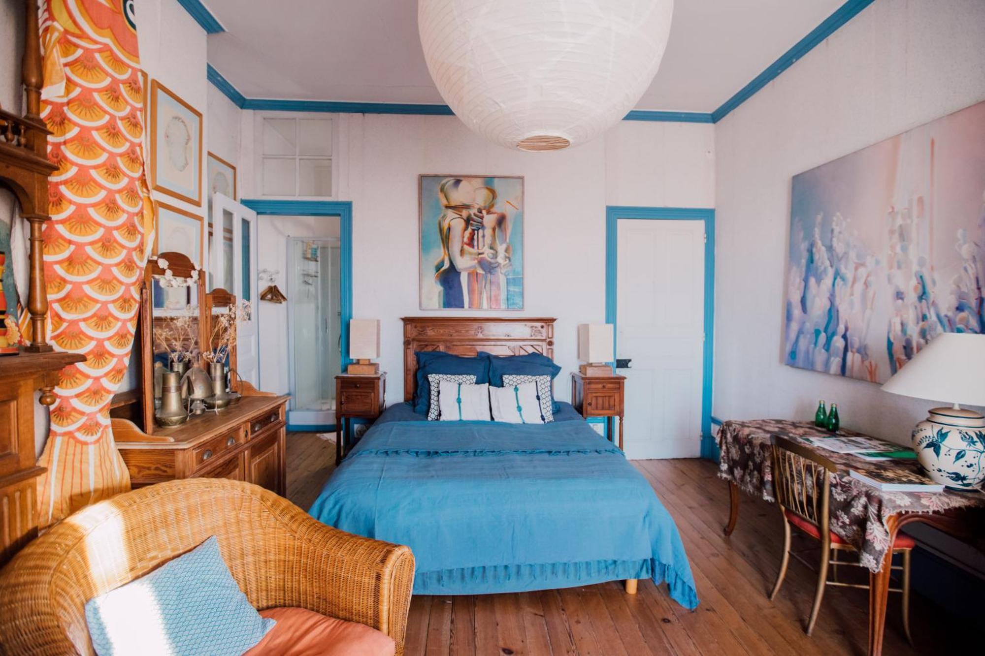 La Villa Louis, La Chambre Rose, Maison D'Hotes Vue Mer, Лион-сюр-мер Екстериор снимка