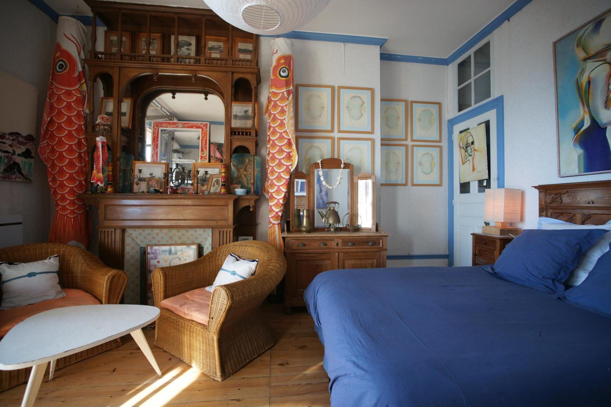 La Villa Louis, La Chambre Rose, Maison D'Hotes Vue Mer, Лион-сюр-мер Екстериор снимка
