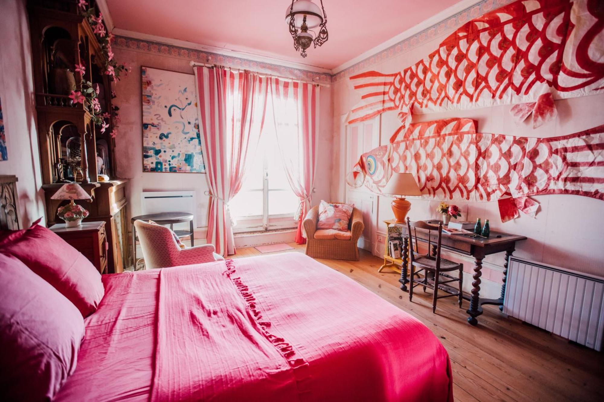 La Villa Louis, La Chambre Rose, Maison D'Hotes Vue Mer, Лион-сюр-мер Екстериор снимка