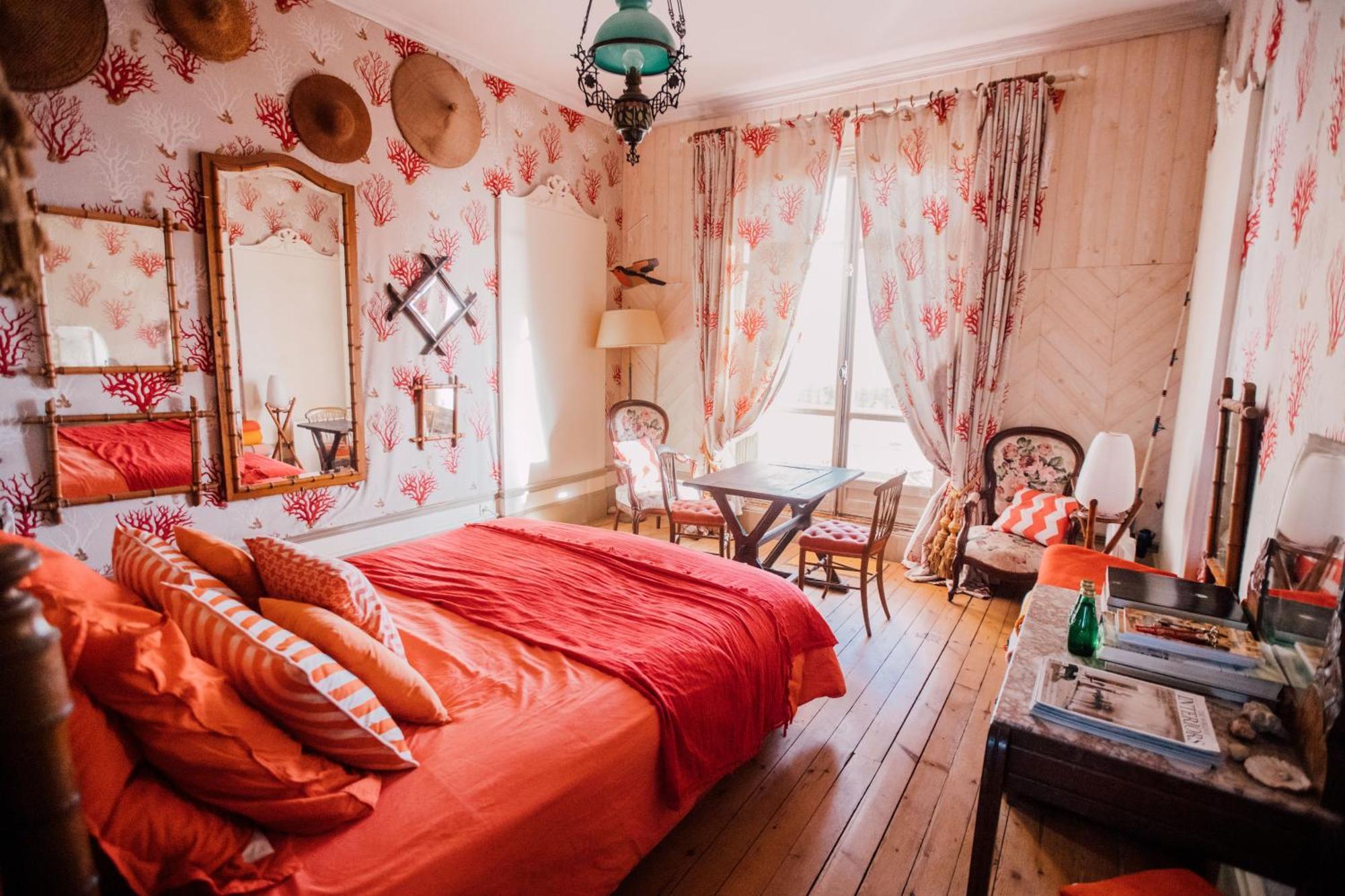 La Villa Louis, La Chambre Rose, Maison D'Hotes Vue Mer, Лион-сюр-мер Екстериор снимка