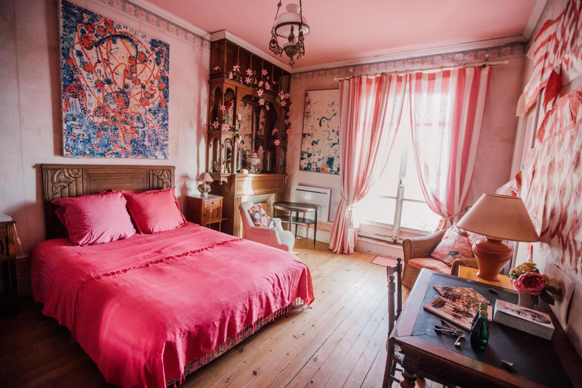 La Villa Louis, La Chambre Rose, Maison D'Hotes Vue Mer, Лион-сюр-мер Екстериор снимка